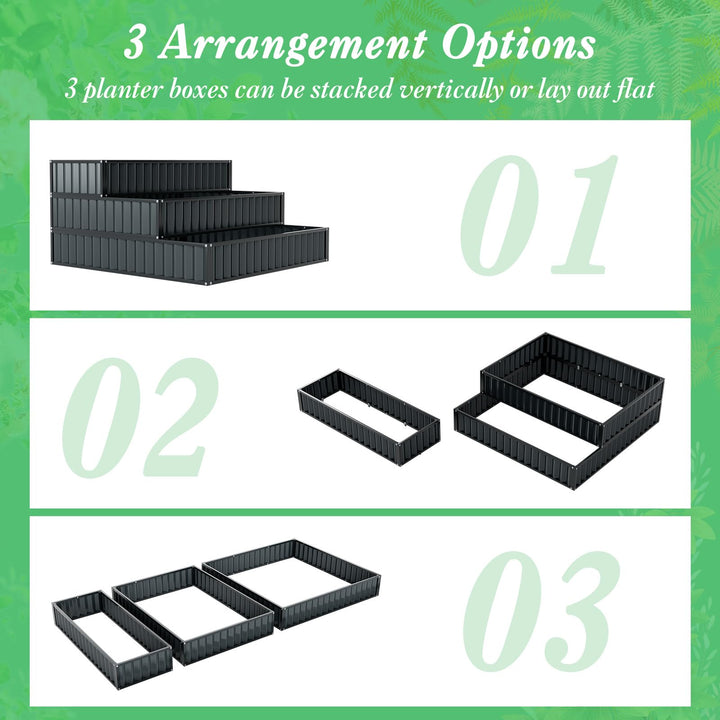 Giantex 3 Tier Raised Garden Bed