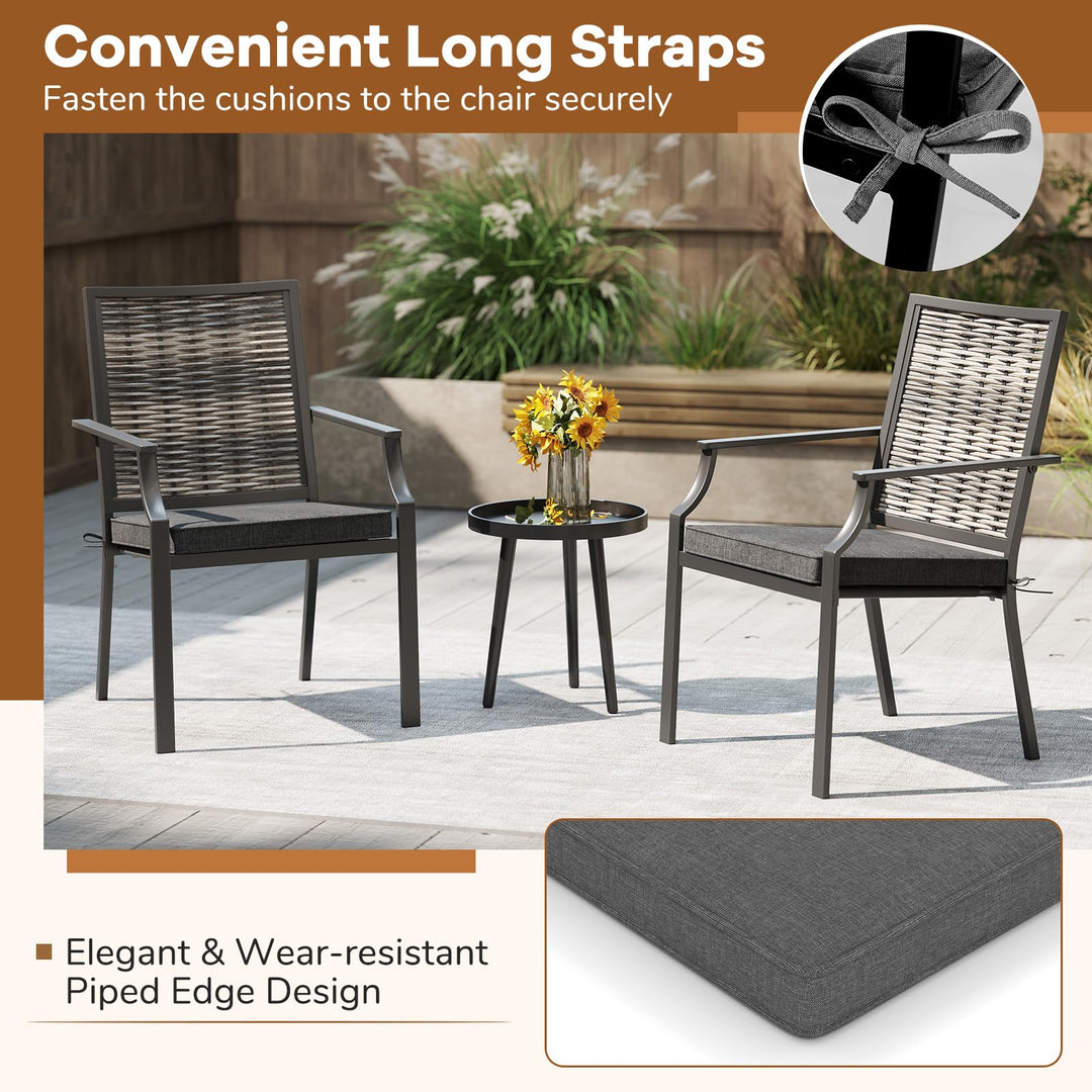 Giantex Set of 2/4/6 Patio Cushions