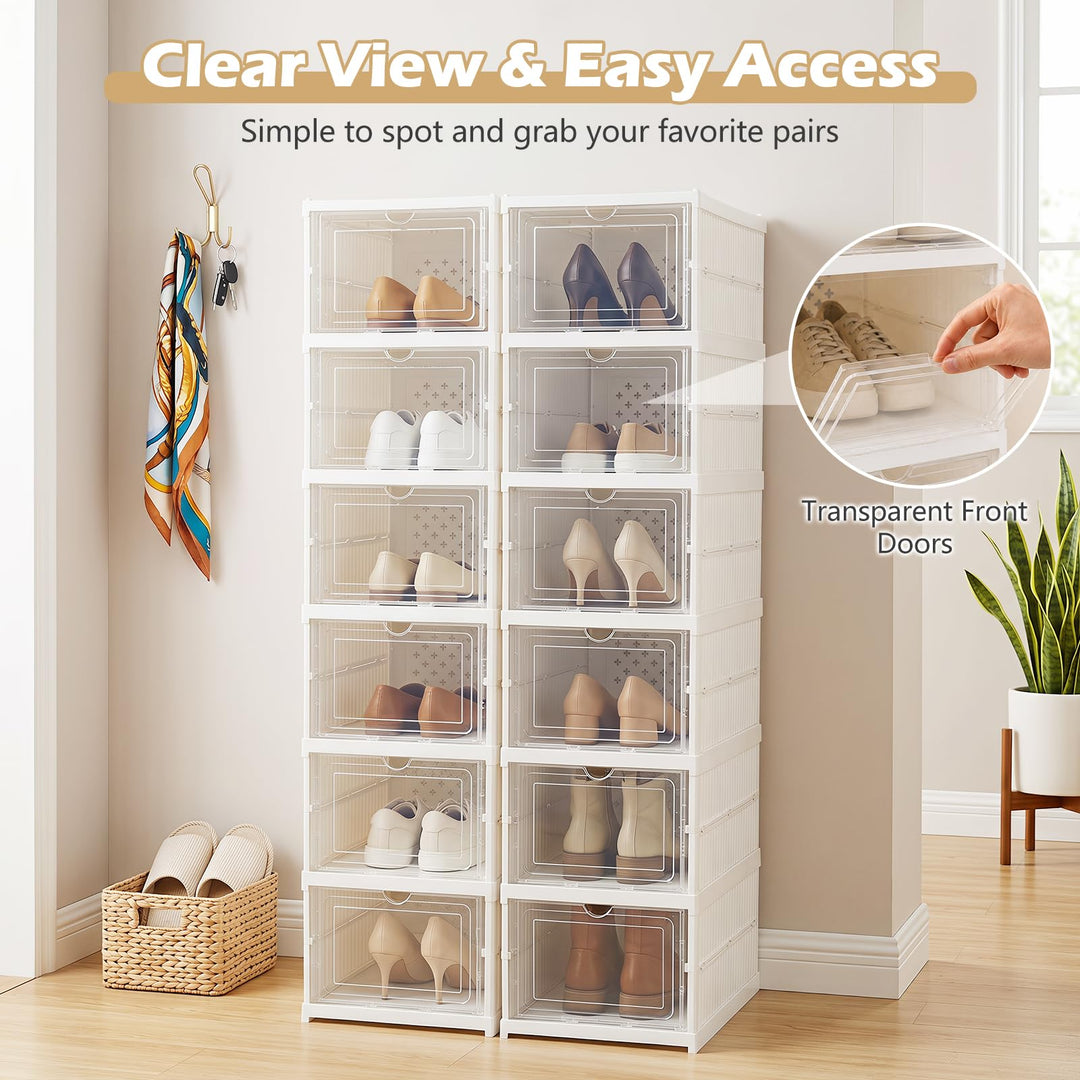GIANTEX 6-Tier Shoe Rack Organizer for Entryway