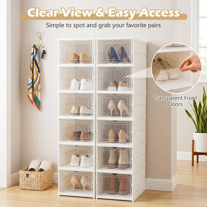 GIANTEX 6-Tier Shoe Rack Organizer for Entryway