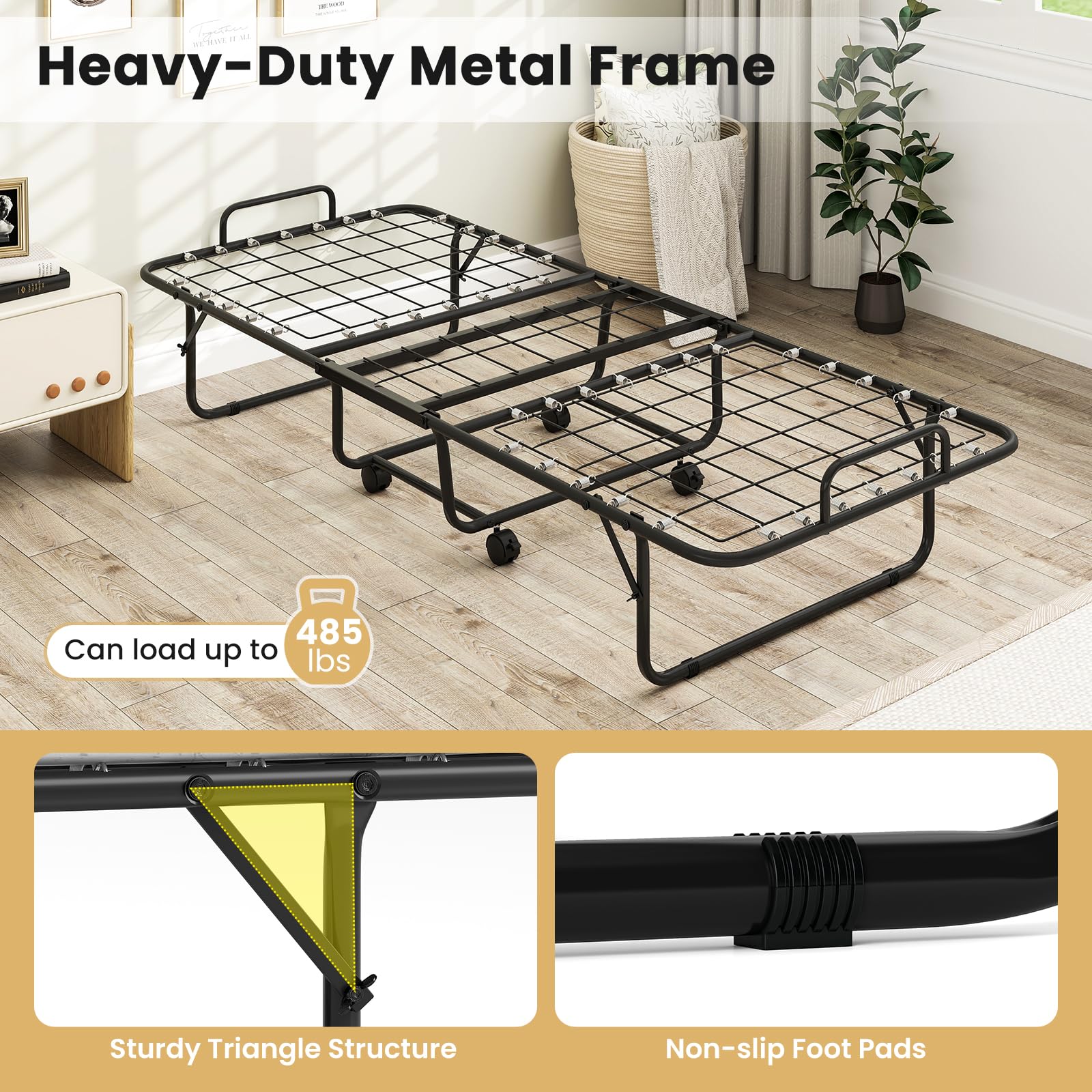 Giantex Folding Bed with Mattress for Adults – Giantexus