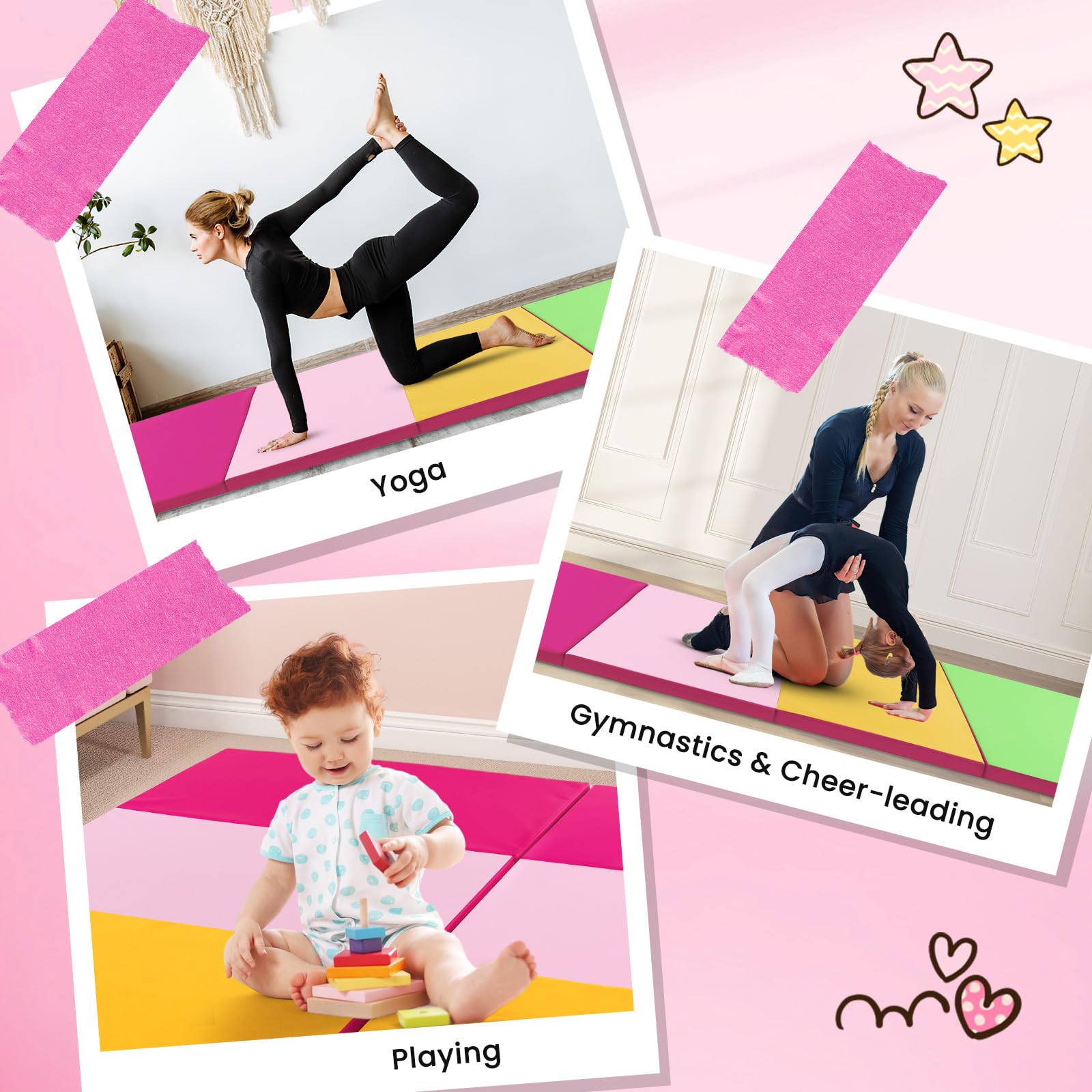 Giantex 4'x10' Gymnastics Mat