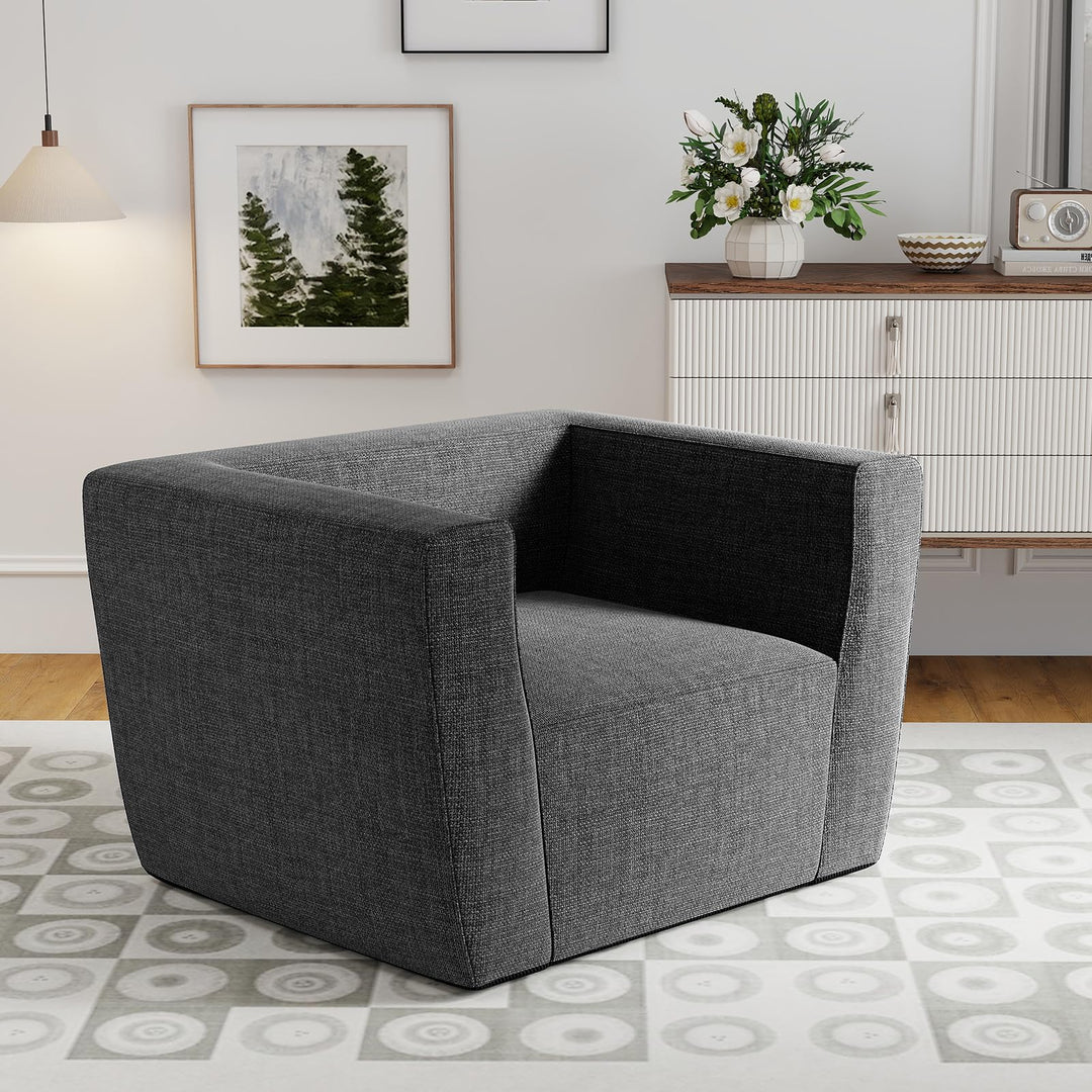 Giantex Inflatable Sofa with Detachable Cover and Wide Armrests