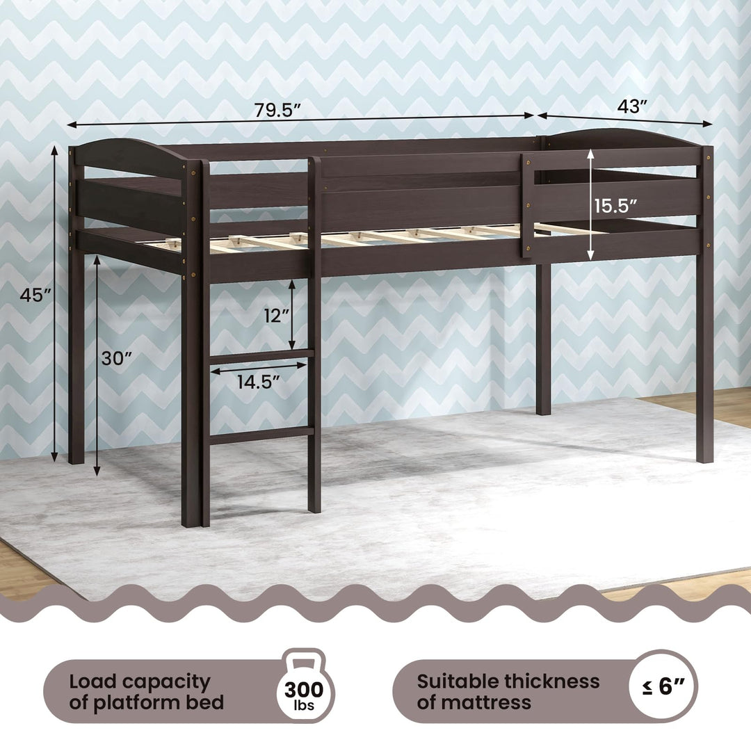 Giantex Loft Bed with Ladder