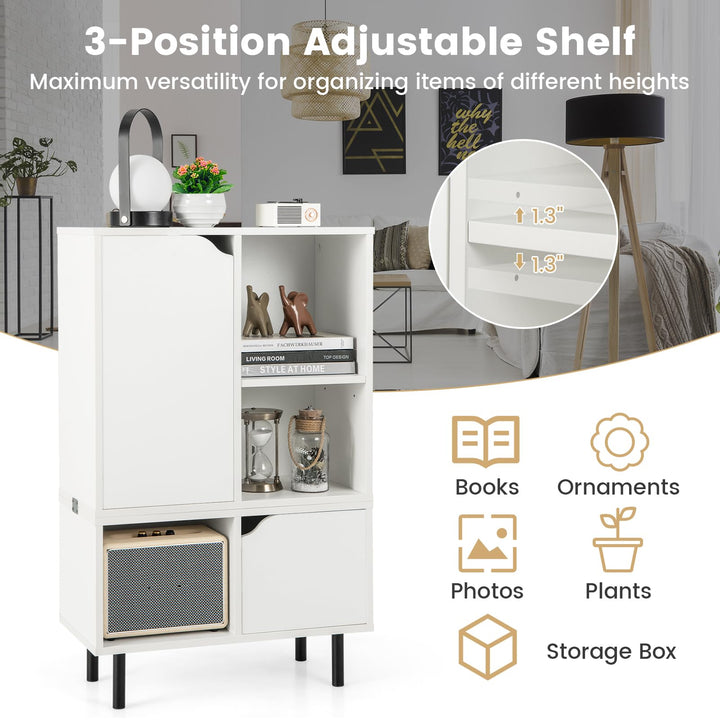 Giantex 5 Cube Stackable Bookcase