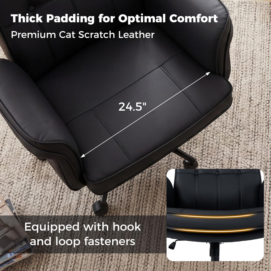 Giantex Criss Cross Chair with Armrests &amp; Wheels