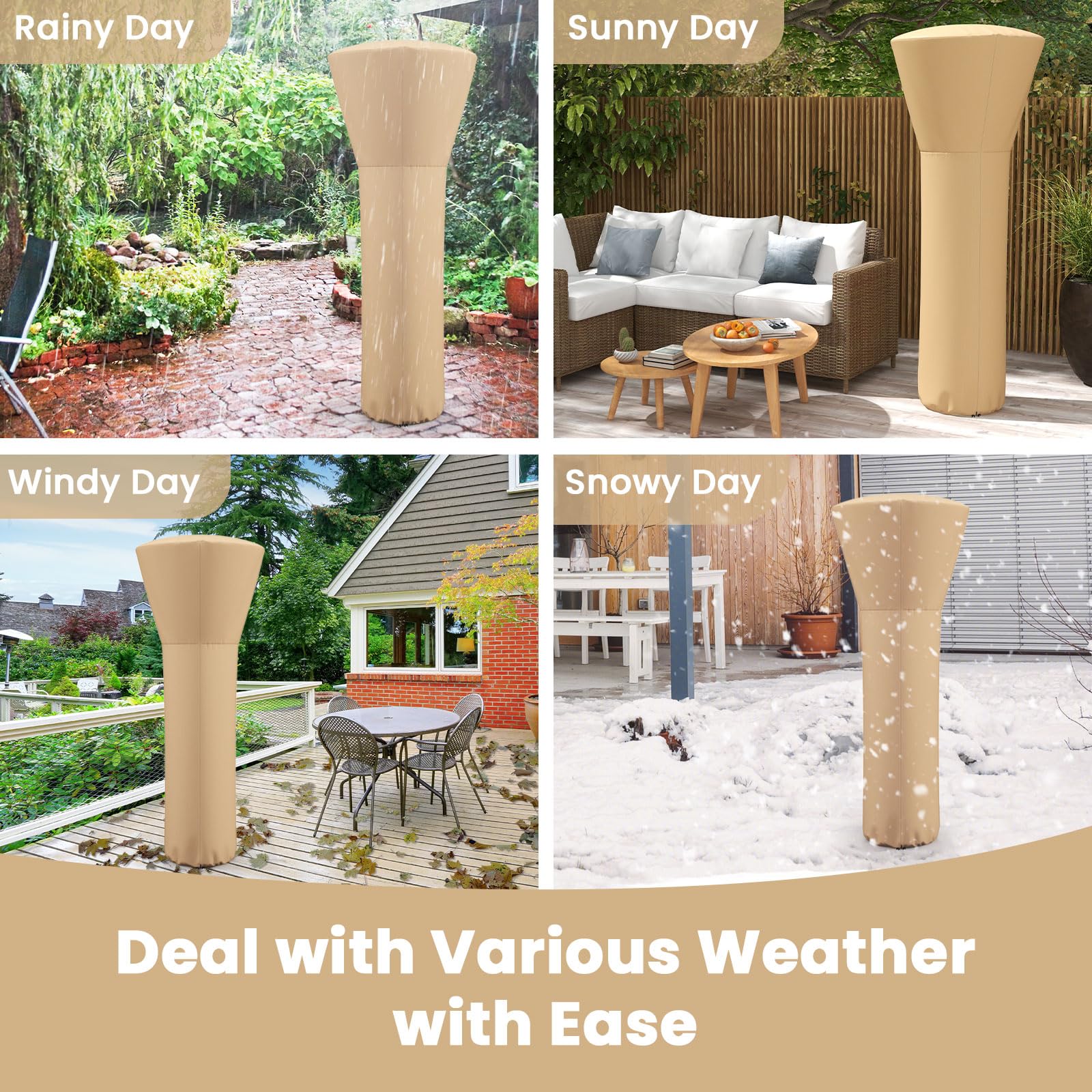 Giantex Patio Heater Cover