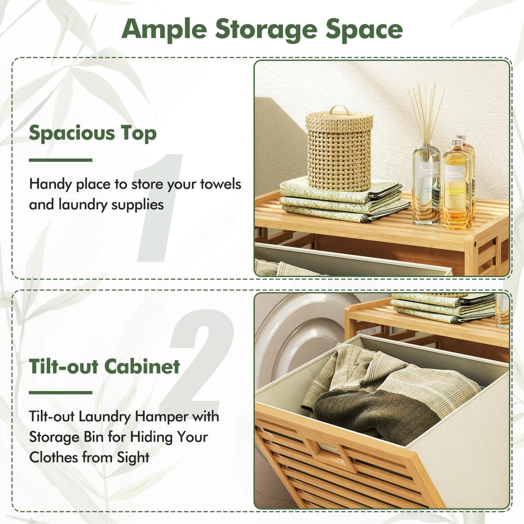 Giantex Tilt Out Laundry Hamper