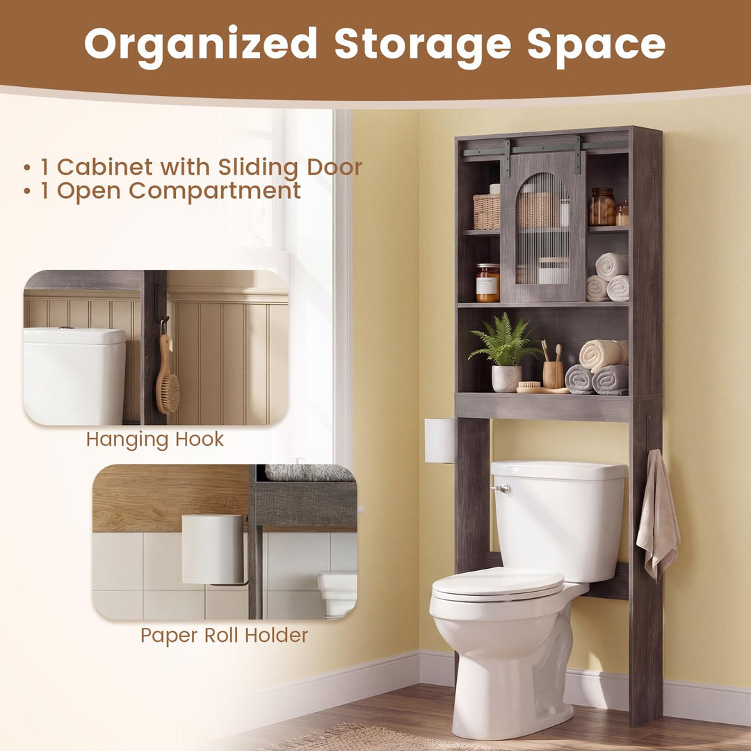 Giantex Over The Toilet Storage Cabinet