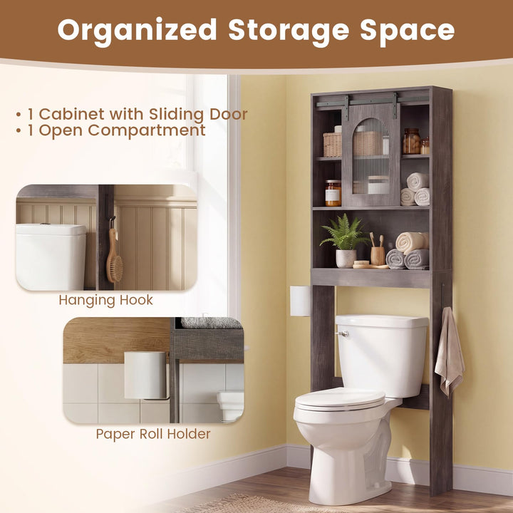 Giantex Over The Toilet Storage Cabinet