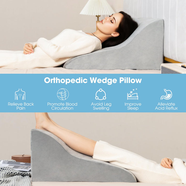 Giantex Wedge Pillow for Sleeping