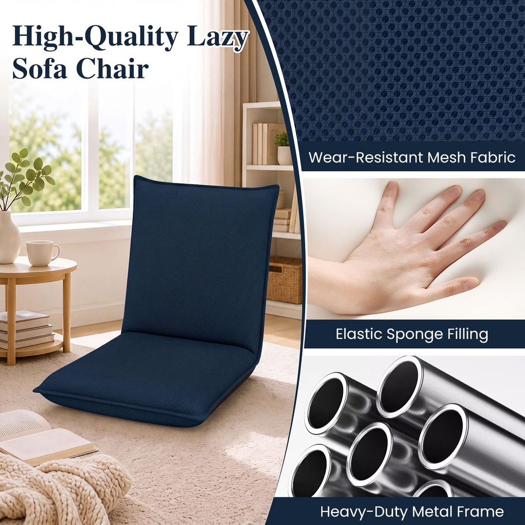 Giantex Adjustable 6 Positions Folding Lazy Man Sofa Chair Floor Chair (1/2)