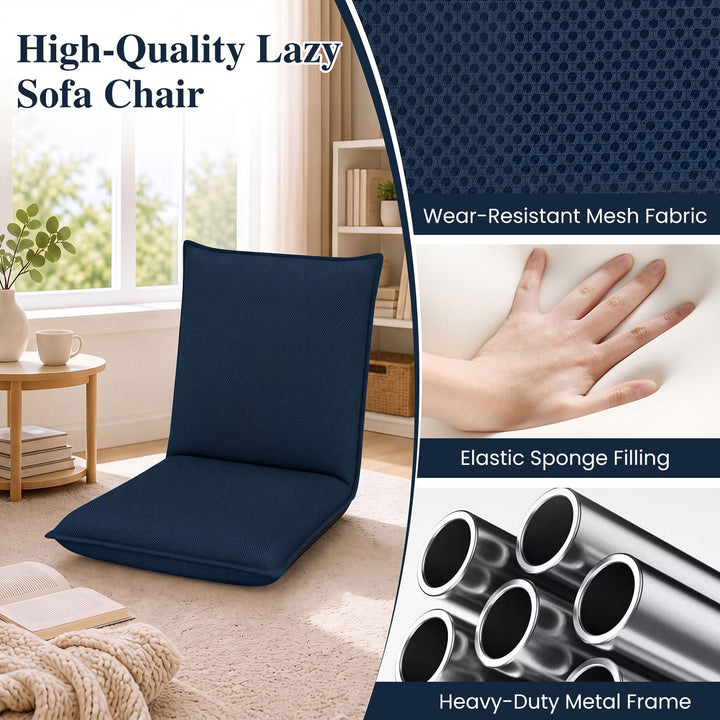 Giantex Adjustable 6 Positions Folding Lazy Man Sofa Chair Floor Chair (1/2)