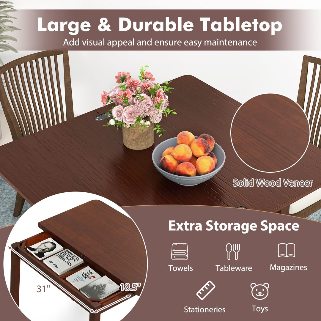 Giantex Folding Dining Table for 4