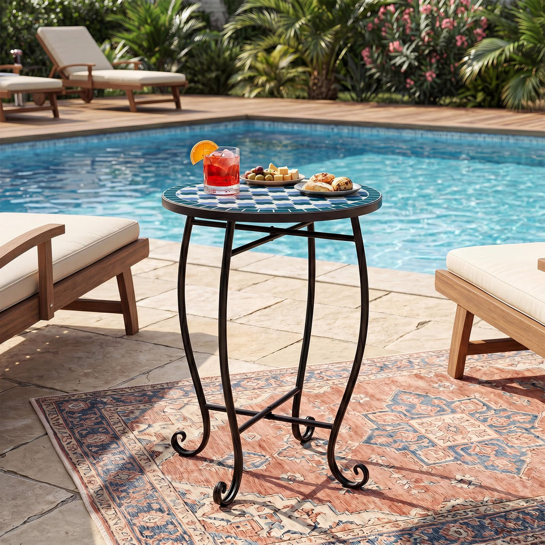 Giantex 14" Outdoor Side Table