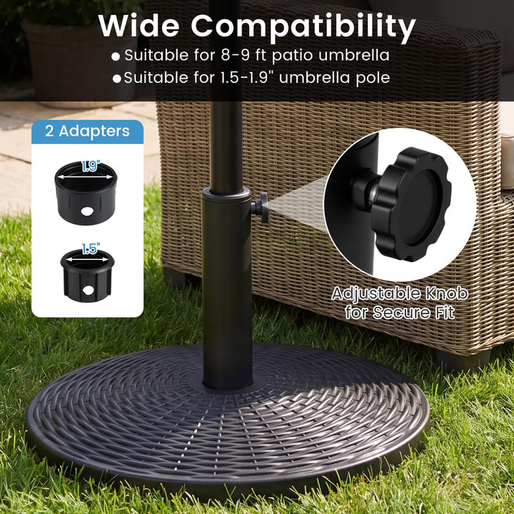 Giantex 21 lbs Patio Umbrella Base Stand