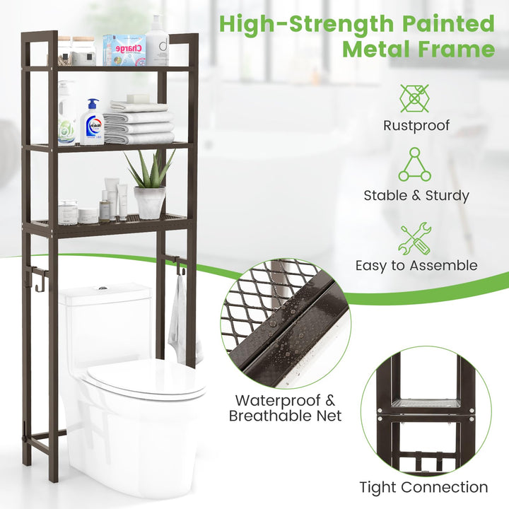 Giantex Over The Toilet Storage Shelf