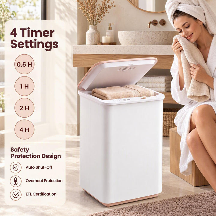 GIANTEX 20L Large Towel Warmer Towel Heater for Bathroom