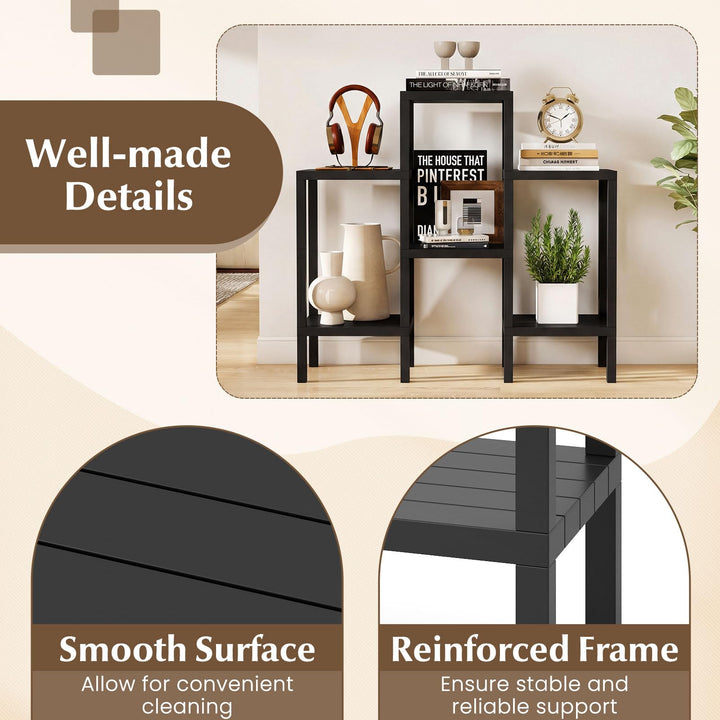 Giantex 6-Tier Plastic Modular Storage Shelves