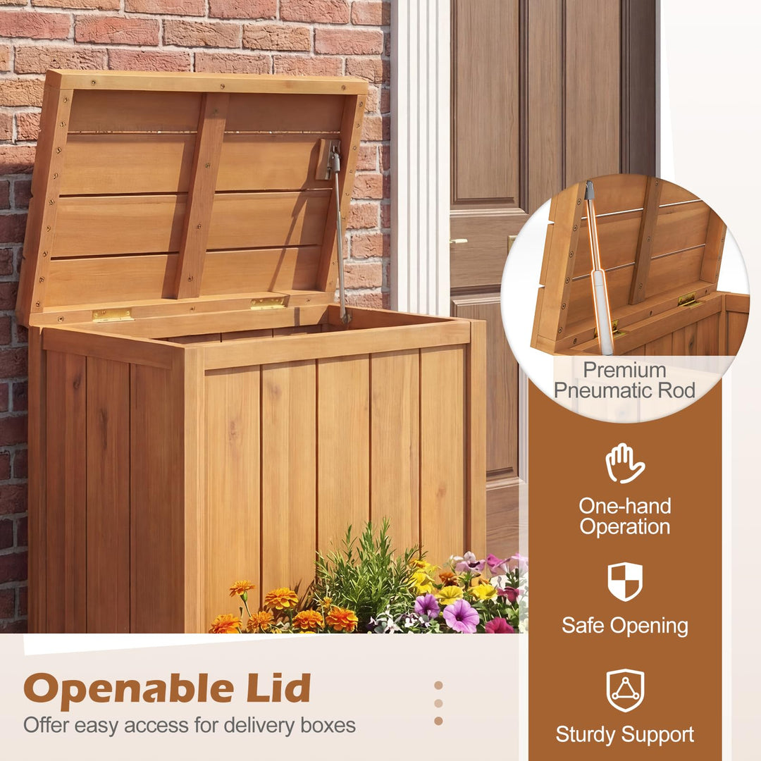 Giantex Outdoor Planter with Storage Box