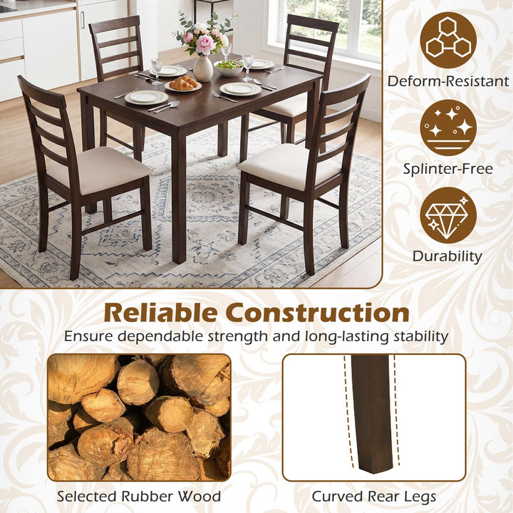 Giantex Dining Table Set for Small Space
