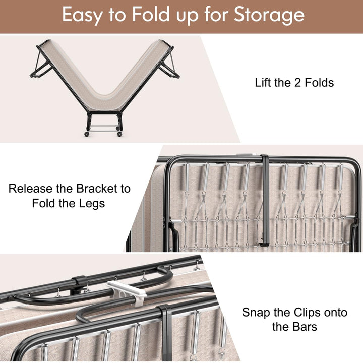 Giantex Folding Bed with Mattress