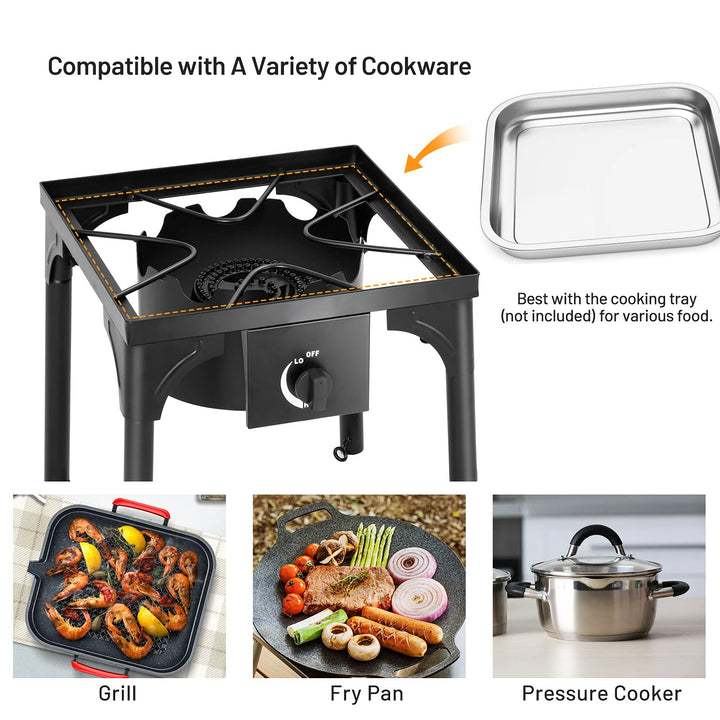Giantex 100,000 BTU Outdoor Single Burner Stove