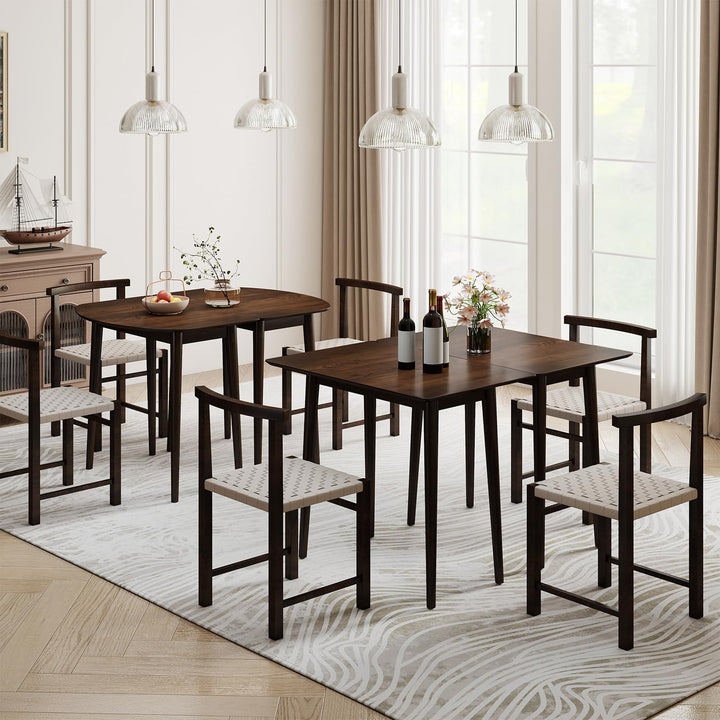 Giantex Dining Table for 2-4 34" Rectangular Dinner Table