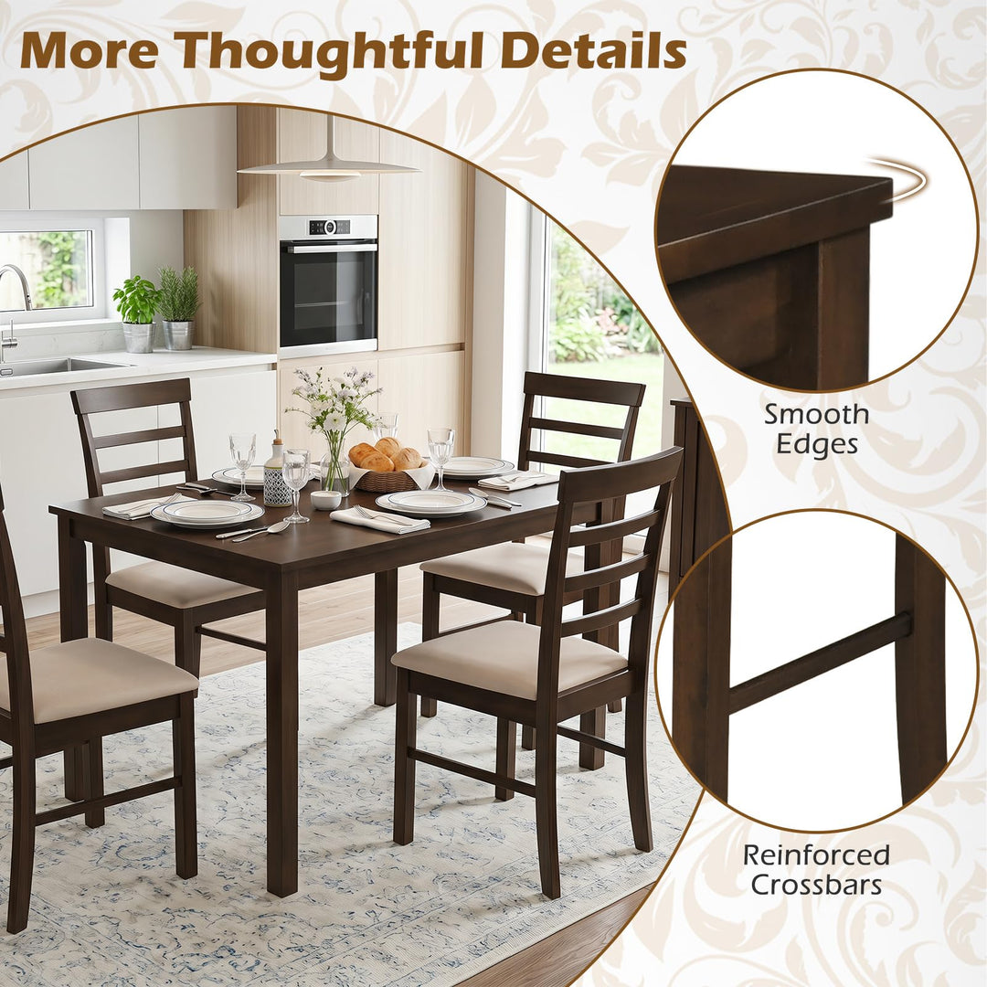 Giantex Dining Table Set for Small Space