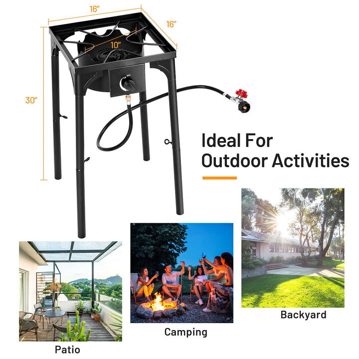 Giantex 100,000 BTU Outdoor Single Burner Stove