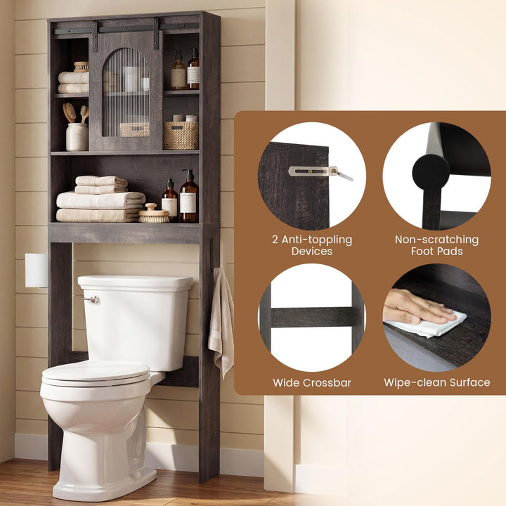 Giantex Over The Toilet Storage Cabinet