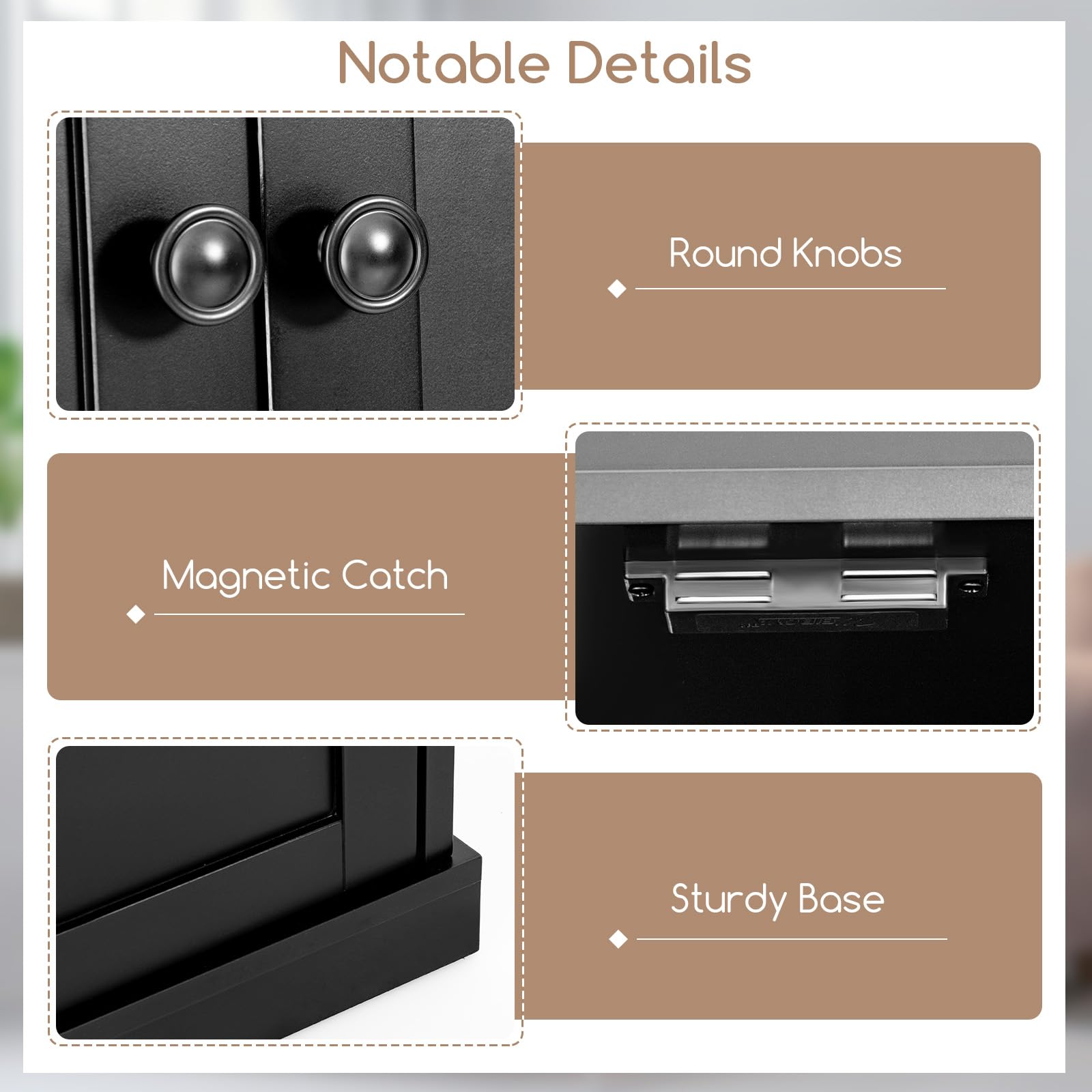 Giantex 4 Door Kitchen Pantry