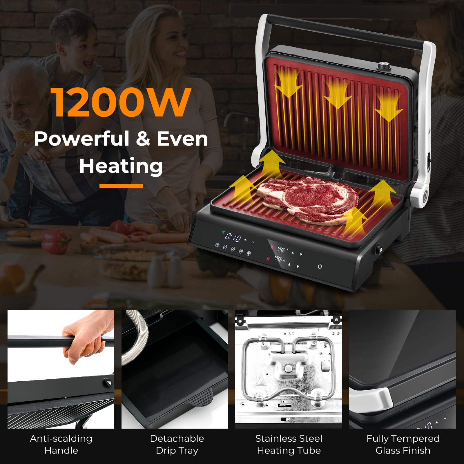 Giantex Panini Press Sandwich Maker