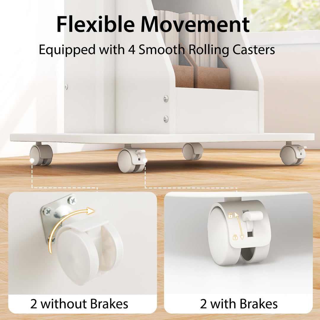 Giantex Mobile Podium Stand