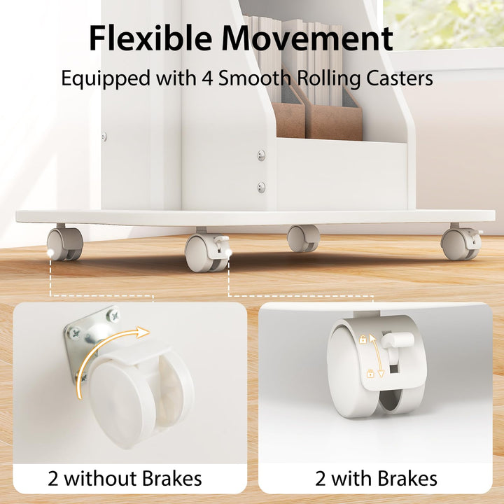 Giantex Mobile Podium Stand