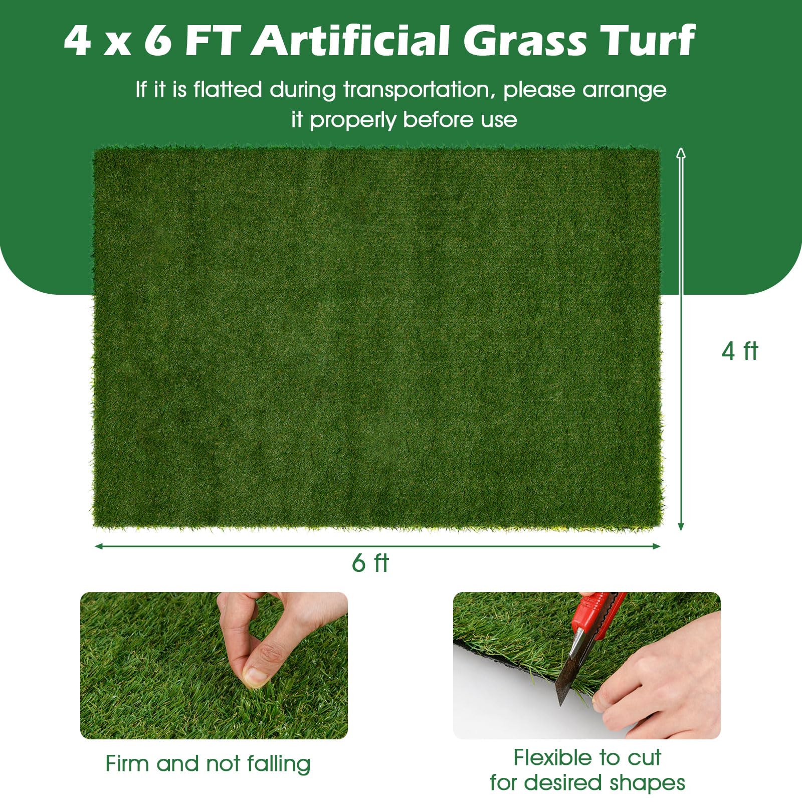 Giantex Artificial Grass Turf