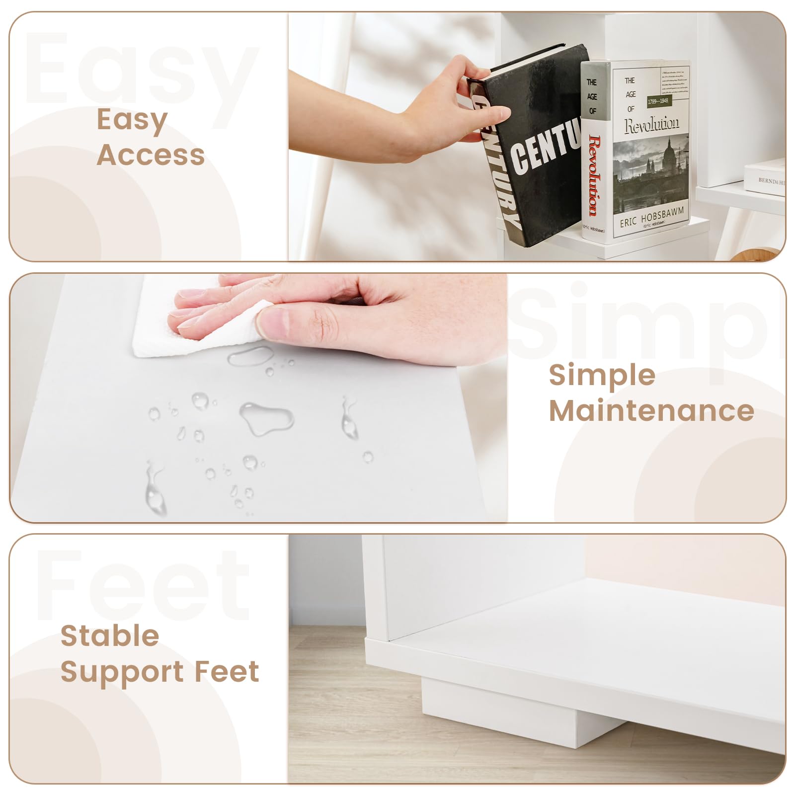 Giantex 47-Inch Bookshelf