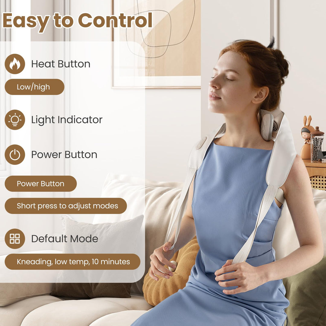 Giantex Back Massager for Pain Relief for Back Shoulder Leg