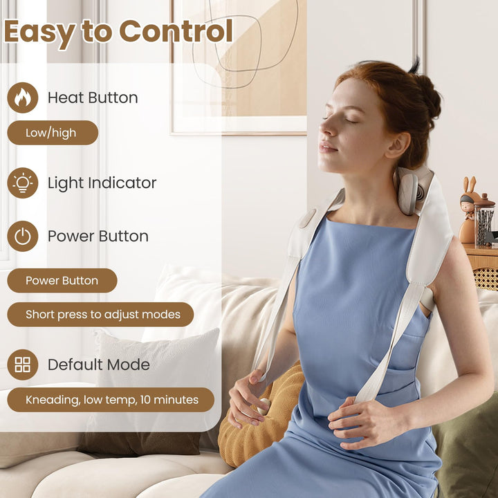 Giantex Back Massager for Pain Relief for Back Shoulder Leg