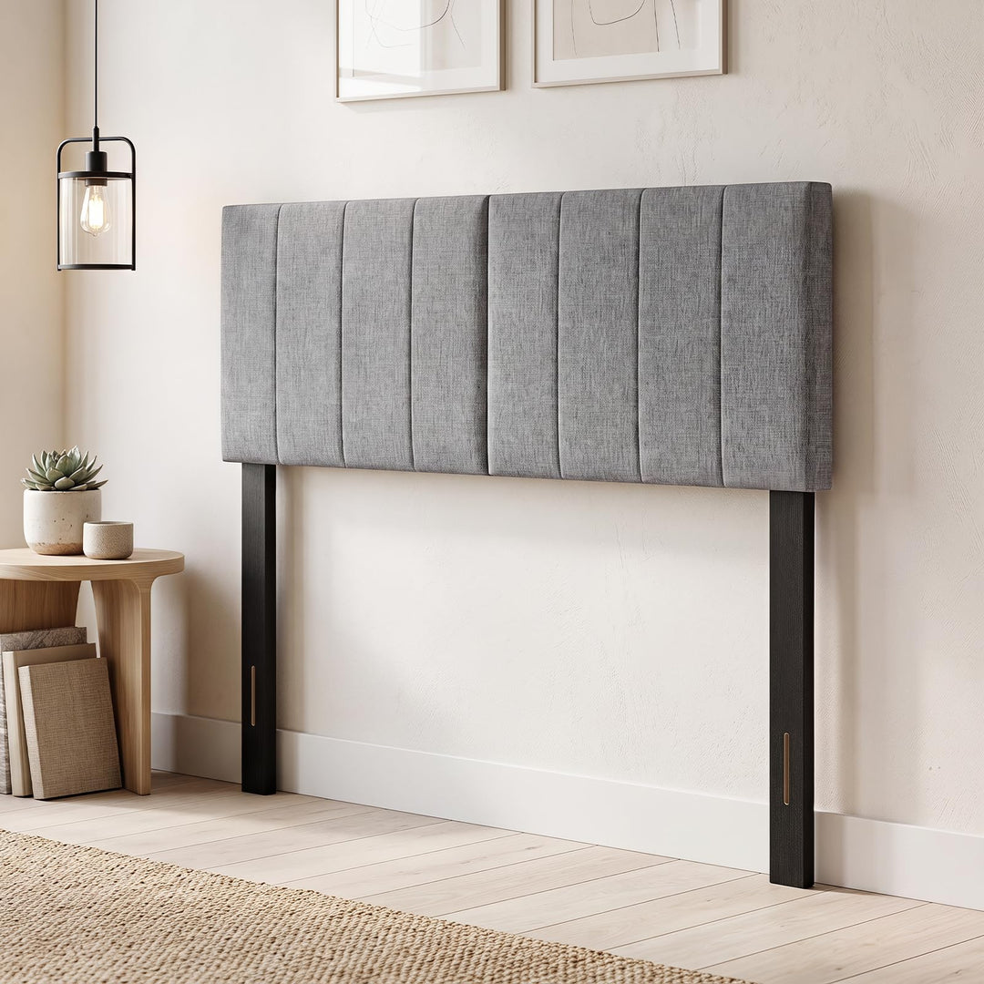 GIANTEX Linen Upholstered Headboard for Queen Full Size Bed