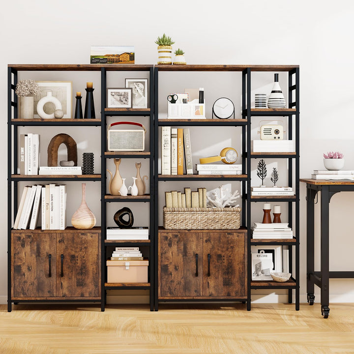 Giantex Double Wide 8-Tier Bookshelf