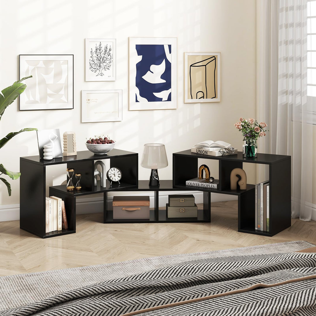Giantex Free-Combination TV Stand for Bedroom - Entertainment Center for 50 55 60 65 Inch TV