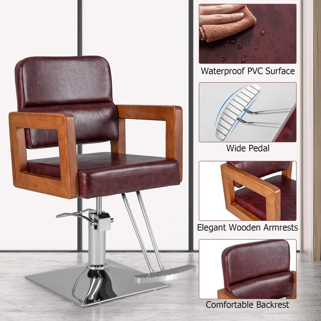 Giantex Barber Chair - Salon Chair for Hair Stylist