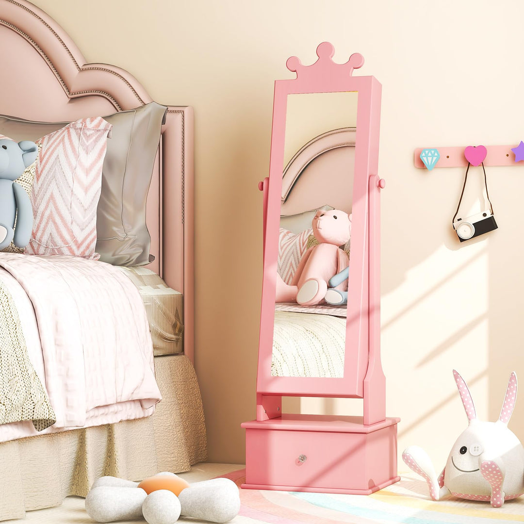 CHARMAID Jewelry Armoire Cabinet for Kids