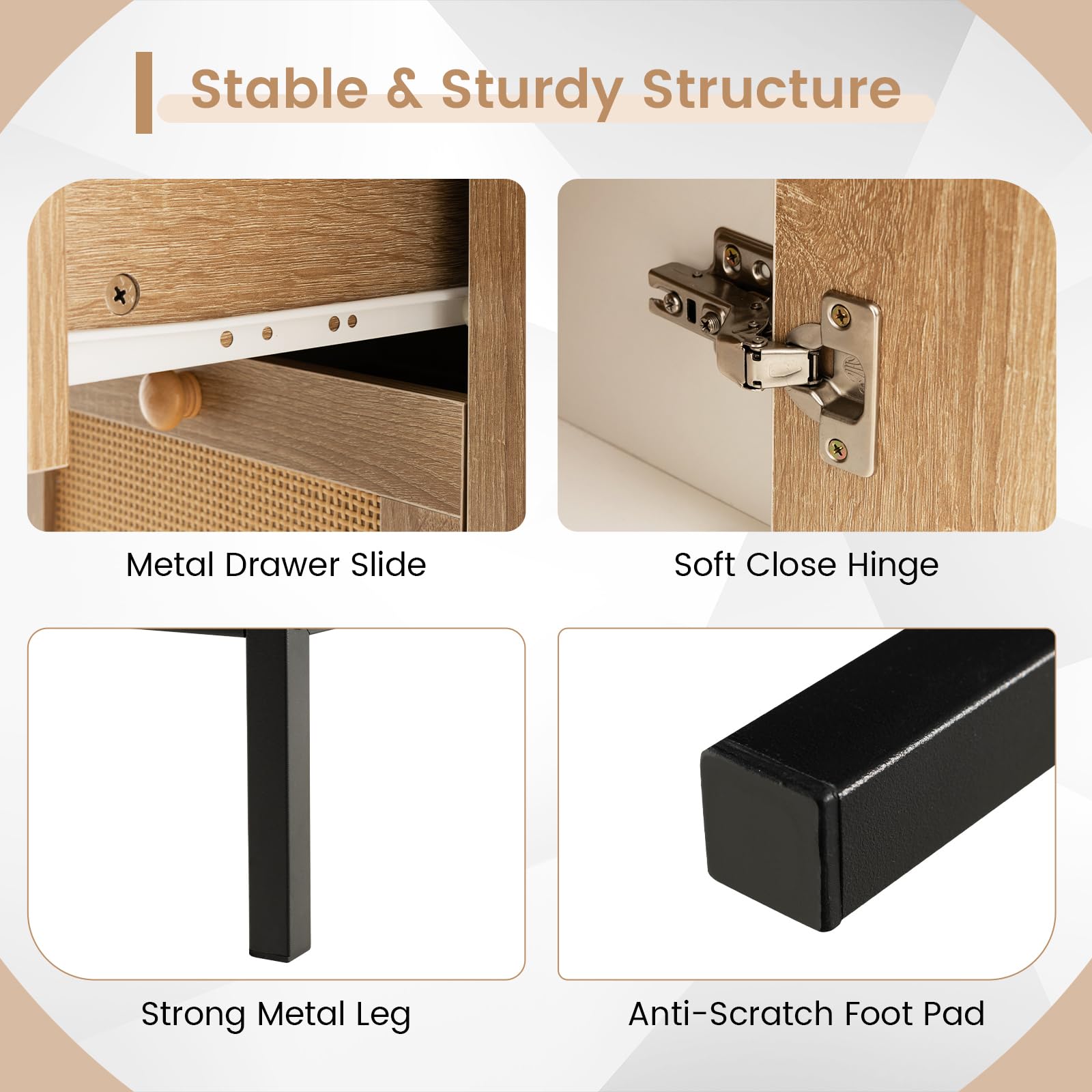 Giantex Buffet Cabinet with Storage