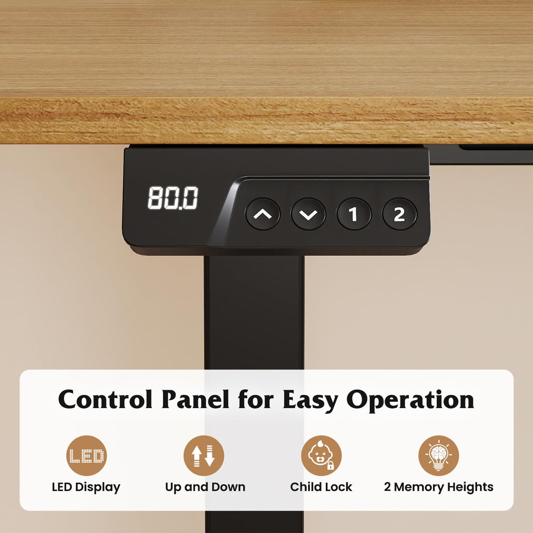 Giantex Electric Standing Desk Frame Height Adjustable Table