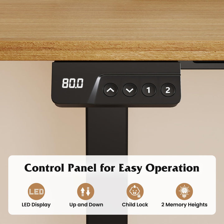 Giantex Electric Standing Desk Frame Height Adjustable Table