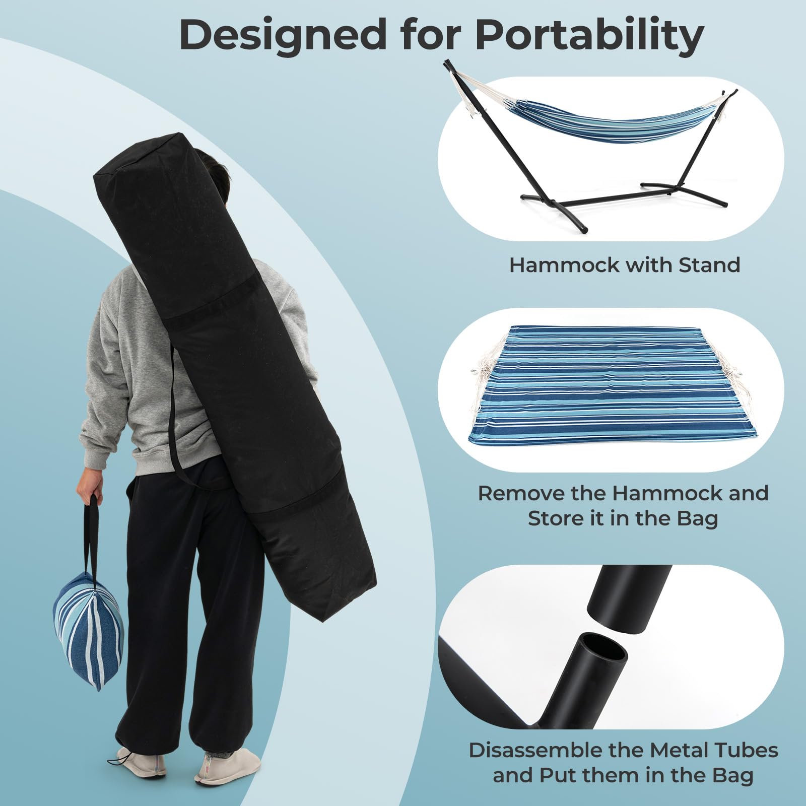 Giantex Hammock with Stand for Outside