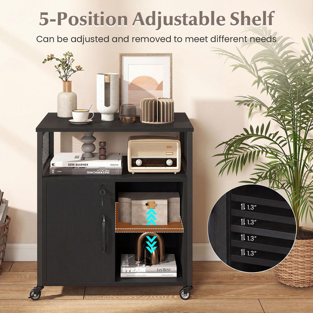 Giantex File Cabinet | Lateral Filing Cabinet with Lock
