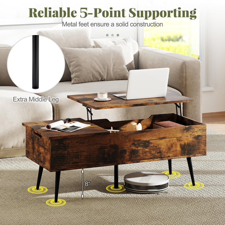 Giantex Lift Top Coffee Table for Living Room